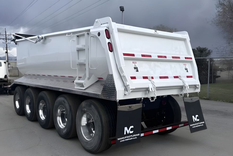 USED 2012 OSW DUMP PUP TRAILER